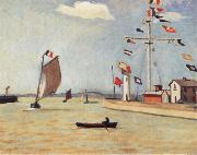 Marquet, Albert Harbour at Honfleur painting